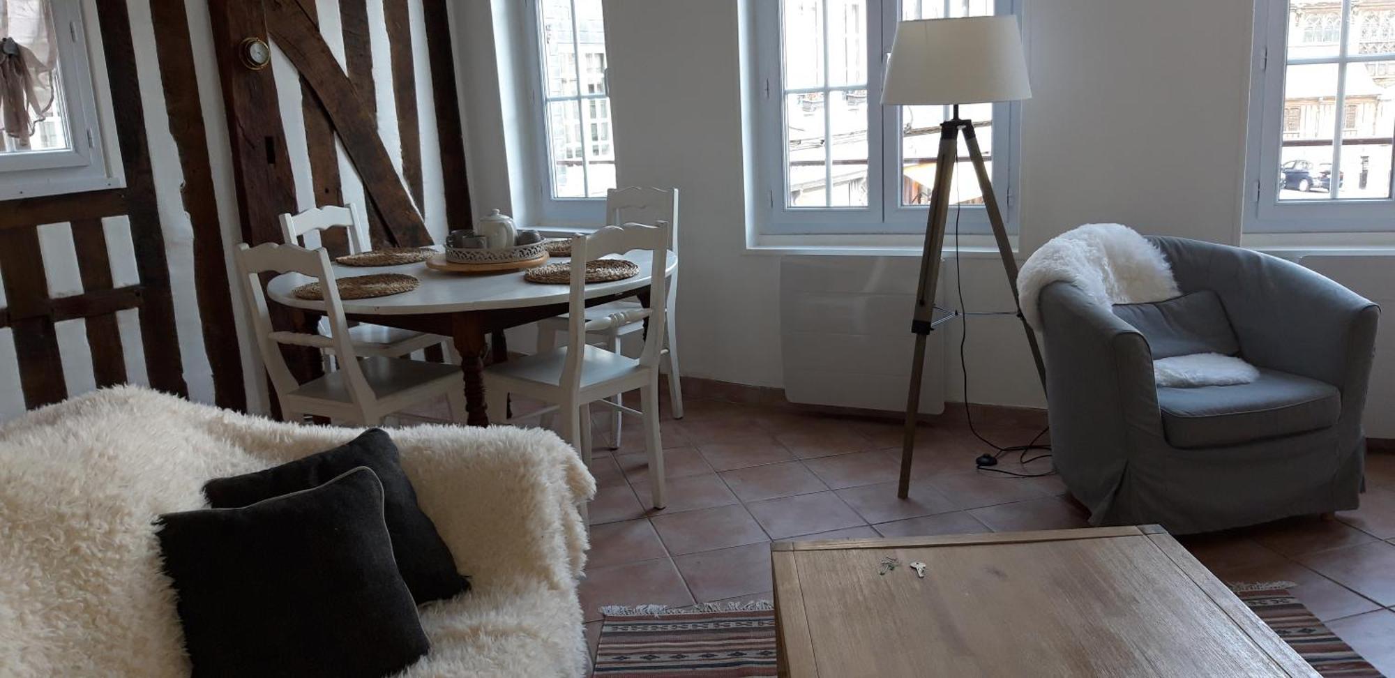 Appartement Le Petit Honfleur Extérieur photo