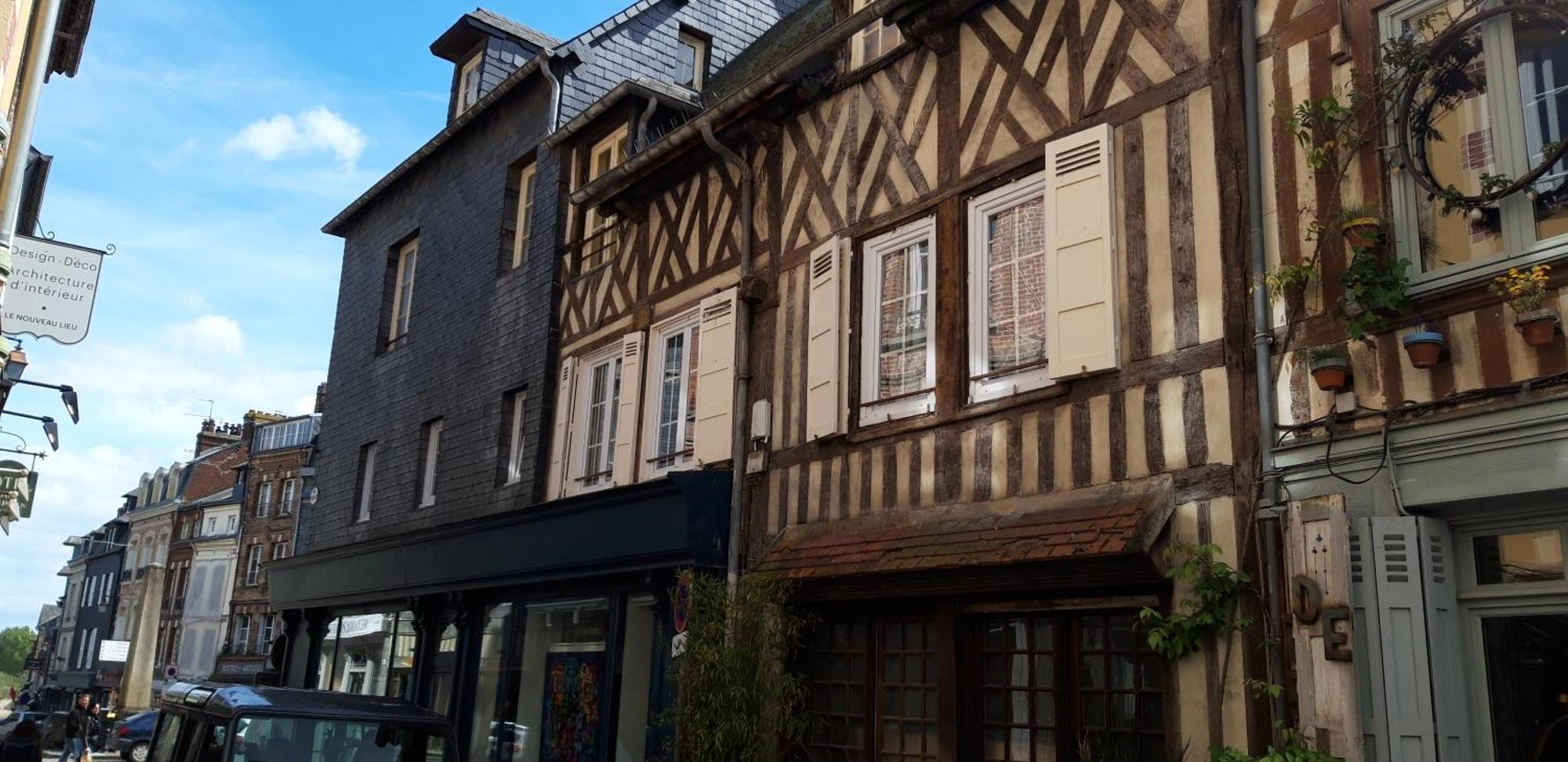 Appartement Le Petit Honfleur Extérieur photo