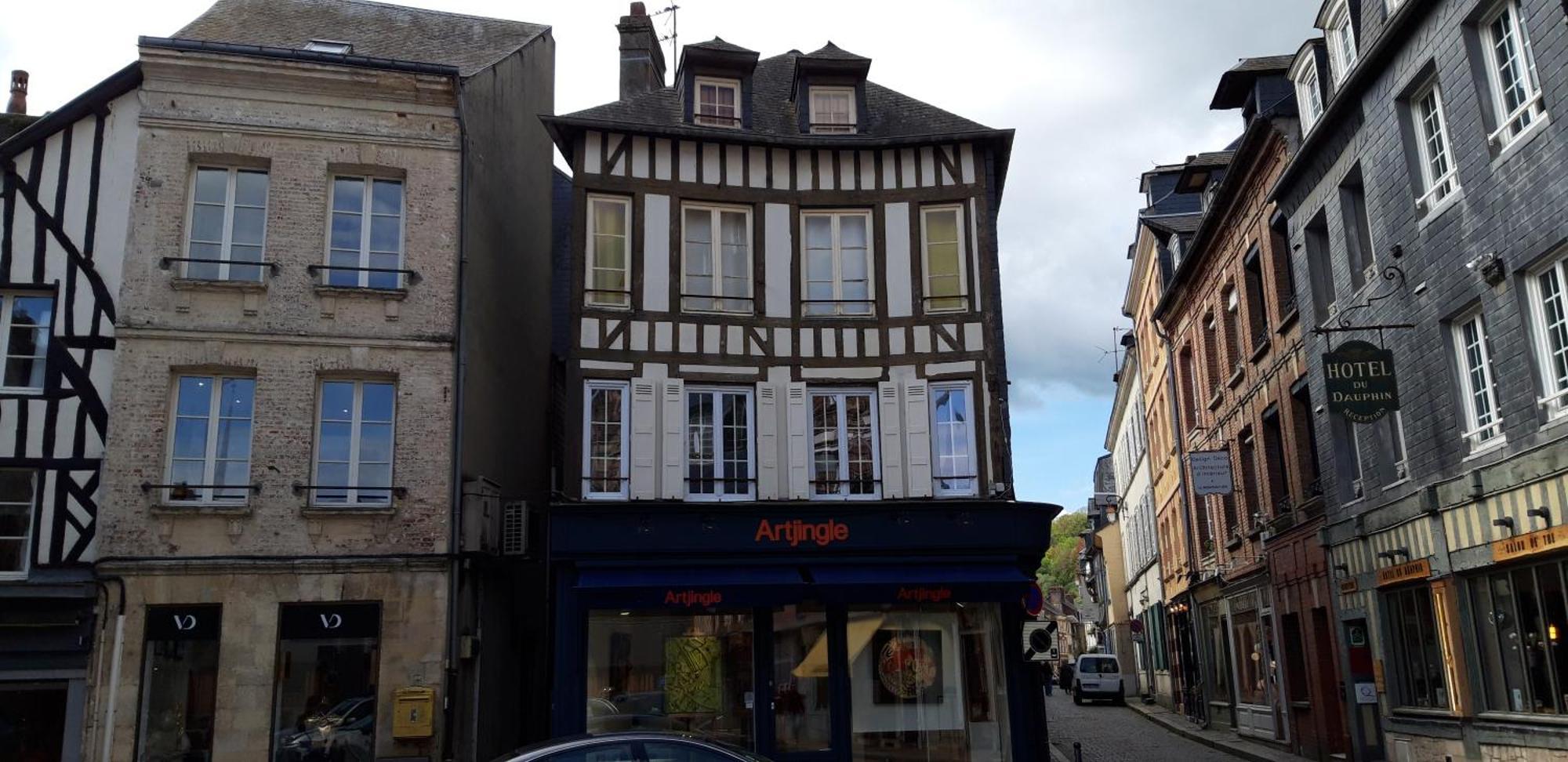 Appartement Le Petit Honfleur Extérieur photo